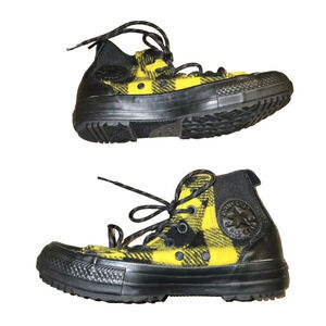 Converse Woolrich CTAS Hi Chelsea Boot 553385C Black/Yellow Size US‎ 6.5 EU 37